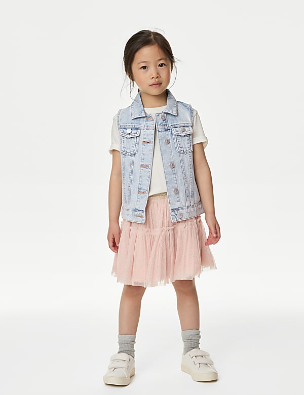 Denim Gilet Vest (2-8 Yrs) - AL