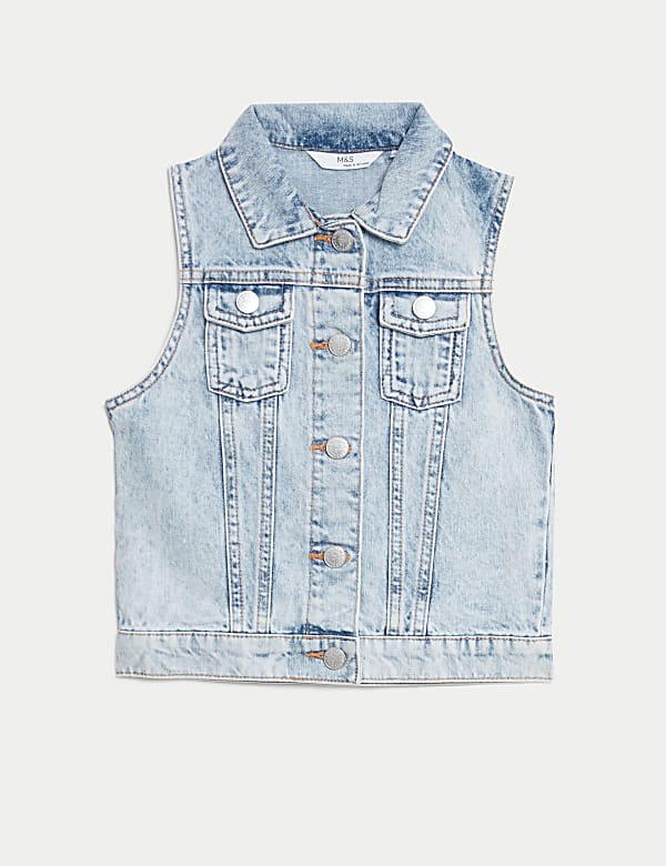 Denim Gilet Vest (2-8 Yrs) - AL
