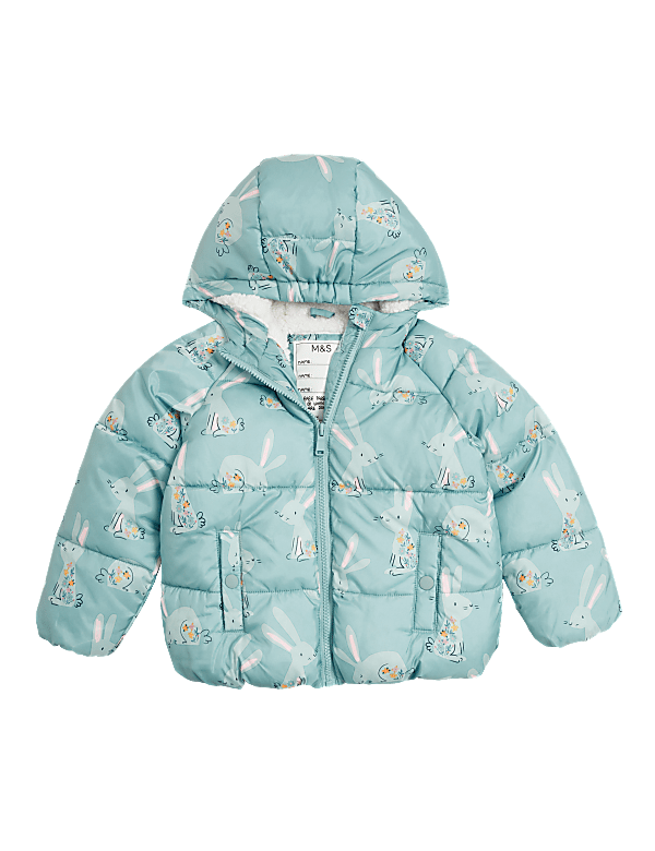 Stormwear™ Bunny Print Padded Coat