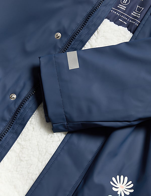 Stormwear™ Floral Hooded Fisherman Coat (2-8 Yrs)
