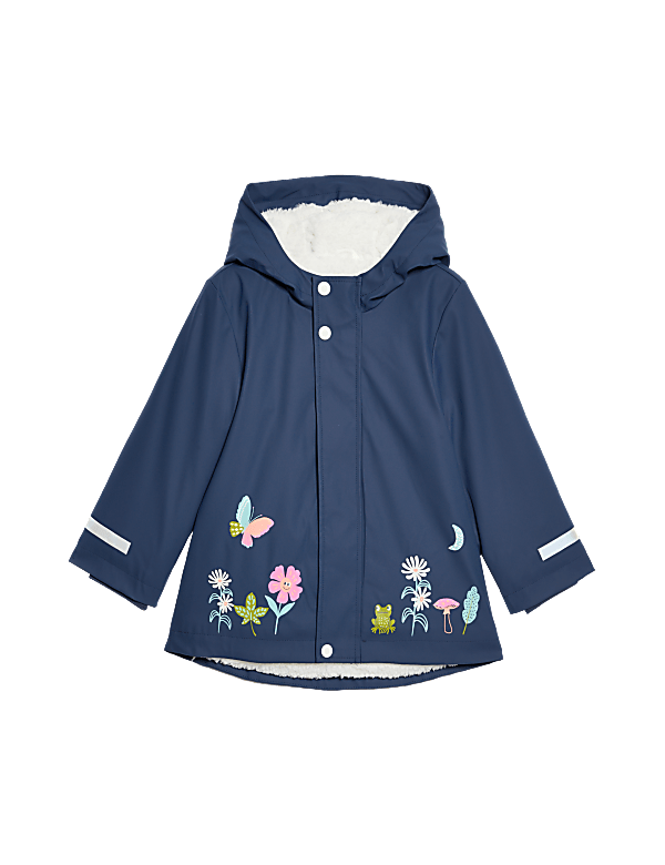 Stormwear™ Floral Hooded Fisherman Coat (2-8 Yrs)