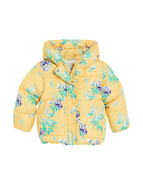 Stormwear™ Floral Padded Hooded Coat (2-8 Yrs)