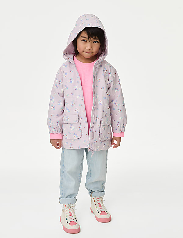 Pure Cotton Hooded Parka (2-8 Yrs) - AL