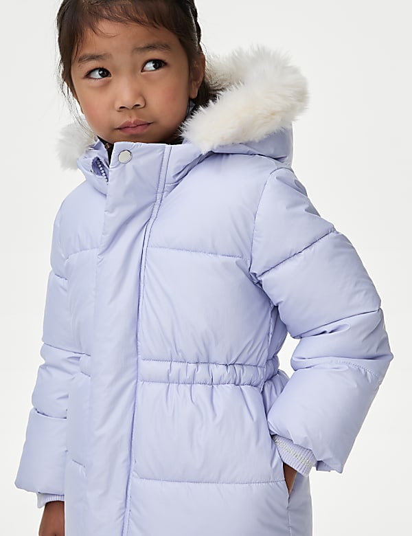 Metallic Borg Lined Parka (2-8 Yrs) - SI