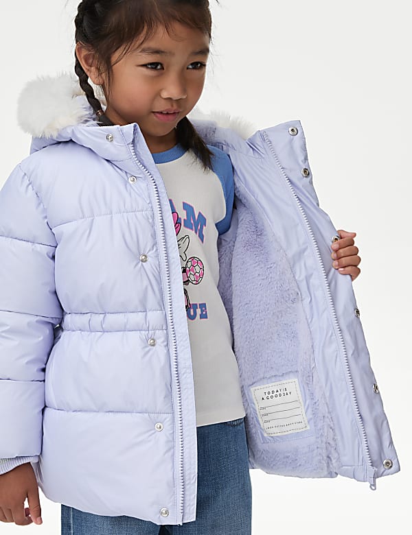 Metallic Borg Lined Parka (2-8 Yrs) - SI