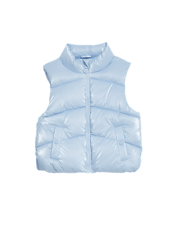 Metallic Padded Gilet (2-8 Yrs)