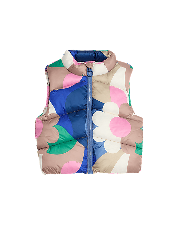 Floral Gilet (2-8 Yrs)