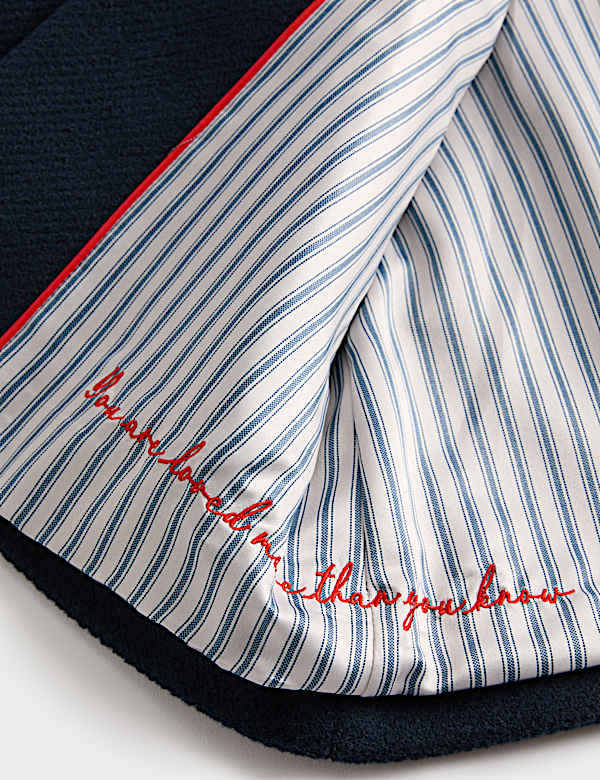 Kurtka dwurzędowa z kołnierzem Peter Pan (1–10 lat) - PL