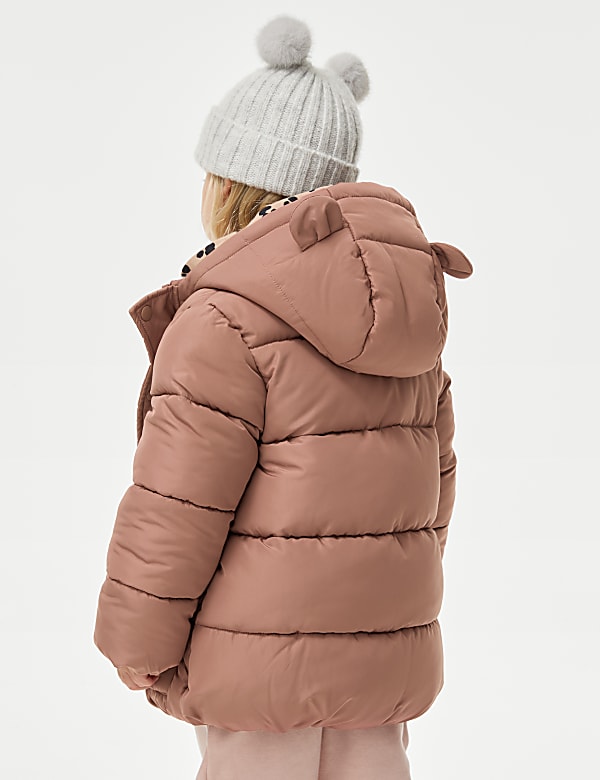 Bear Ears Padded Coat (2-8 Yrs) - LT