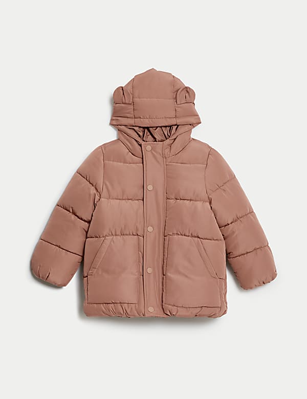 Bear Ears Padded Coat (2-8 Yrs) - LT