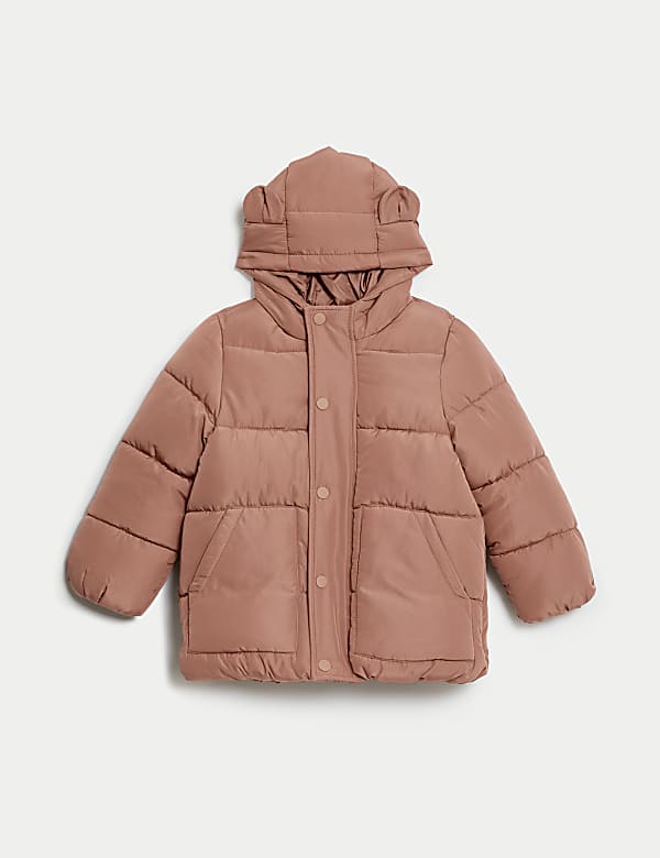 Bear Ears Padded Coat (2-8 Yrs) - VN