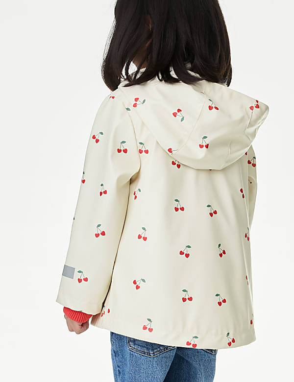 3-in-1 Cherry Print Fisherman Coat (2-8 Yrs) - DE