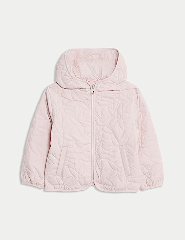 Quilted Hooded Jacket (2-8 Yrs)