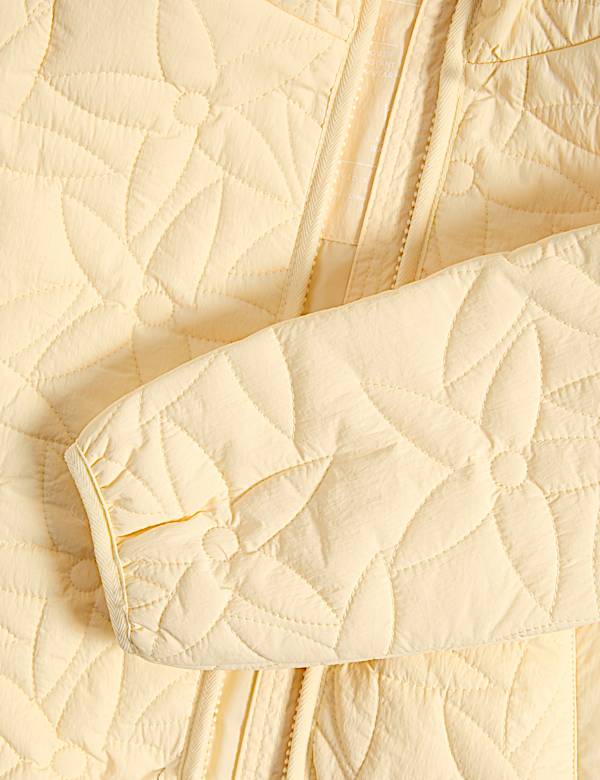 Quilted Hooded Jacket (2-8 Yrs)