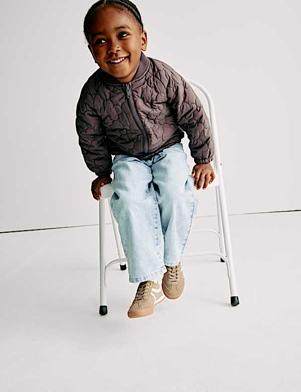 מעיל 3 ב-1 בסגנון דייגים עם הדפס פפיונים (2‏-8 שנים) - IL