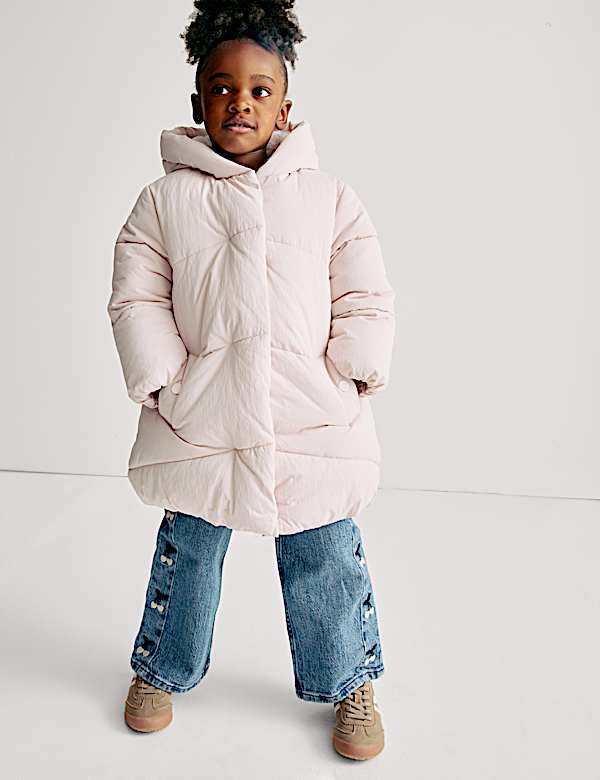 Longline Padded Coat (2-8 Yrs)