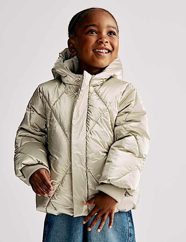 Stormwear™ Metallic Padded Coat (2-8 Yrs)