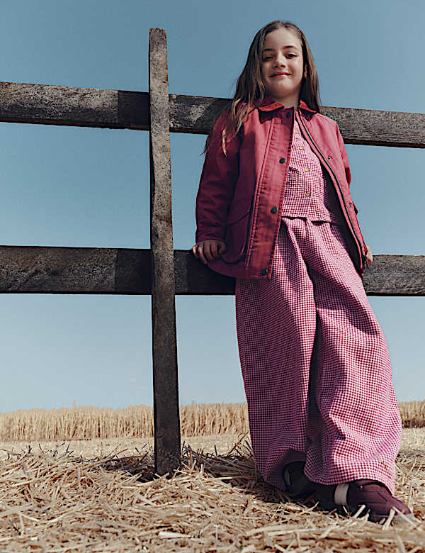 Waxjas van puur katoen (2-8 jaar) - NL