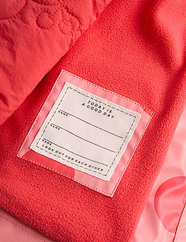 3 in 1 Polka Dot Fisherman Coat (2-8 Years) - PT