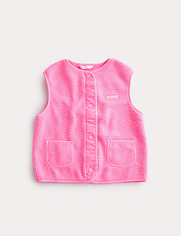 Borg Patch Pocket Gilet (2-10 Yrs) - FI