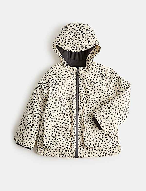 Dalmatian Print 3 in 1 Fisherman Coat (2-8 Yrs)