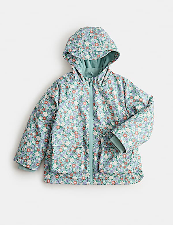 Ditsy 3 in 1 Fisherman Jacket (2-8 Yrs)