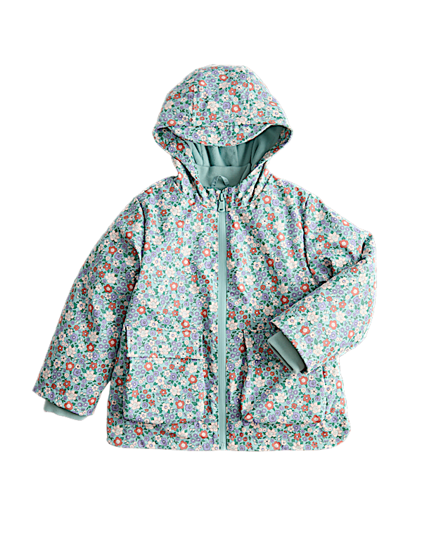 Ditsy 3 in 1 Fisherman Jacket (2-8 Yrs)
