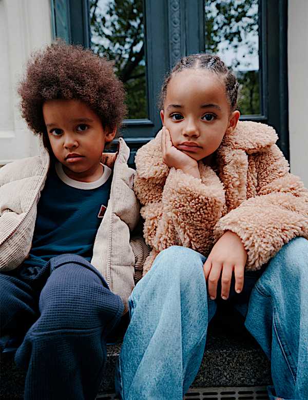 Faux Fur Coat (2-8 Yrs) - AU