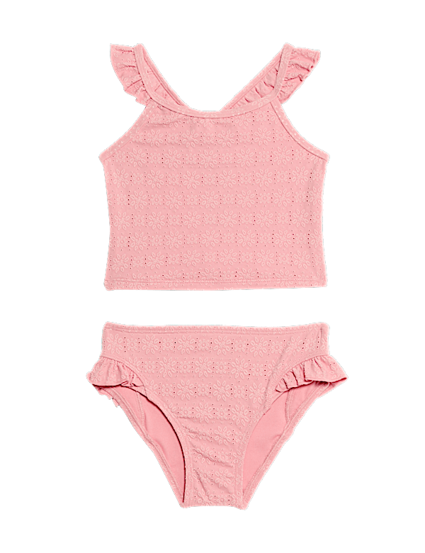 2pc Ruffle Tankini (2-8 Yrs)