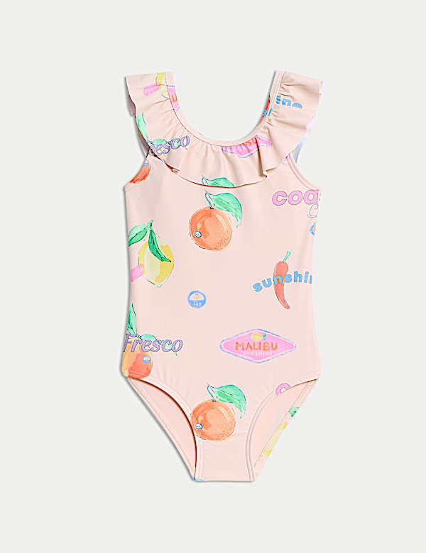 Fruit Frill Swimsuit (2-8 Yrs) - KG
