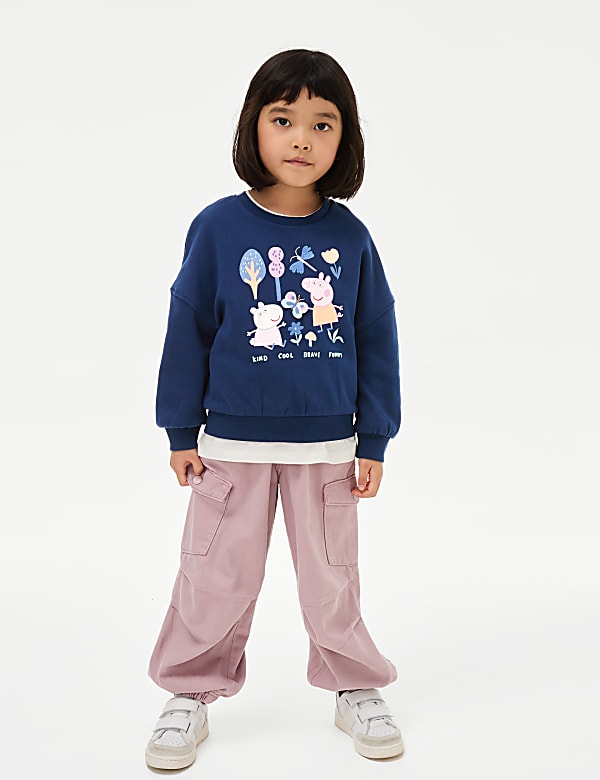 Cotton Rich Peppa Pig™ Sweatshirt (2-8 Yrs)