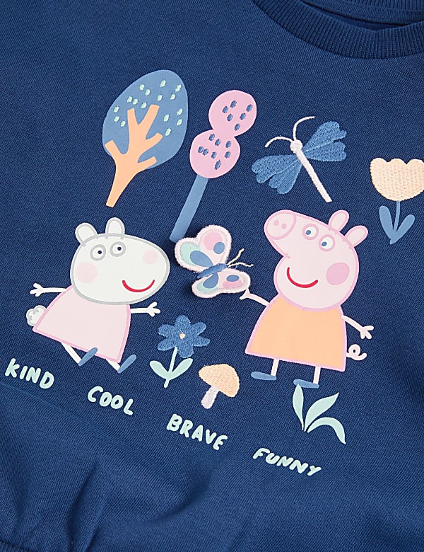Cotton Rich Peppa Pig™ Sweatshirt (2-8 Yrs)