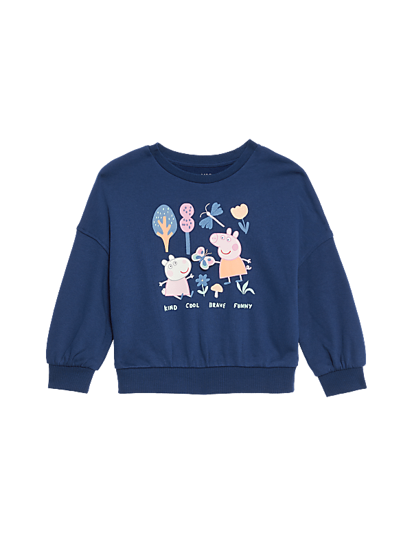 Cotton Rich Peppa Pig™ Sweatshirt (2-8 Yrs)