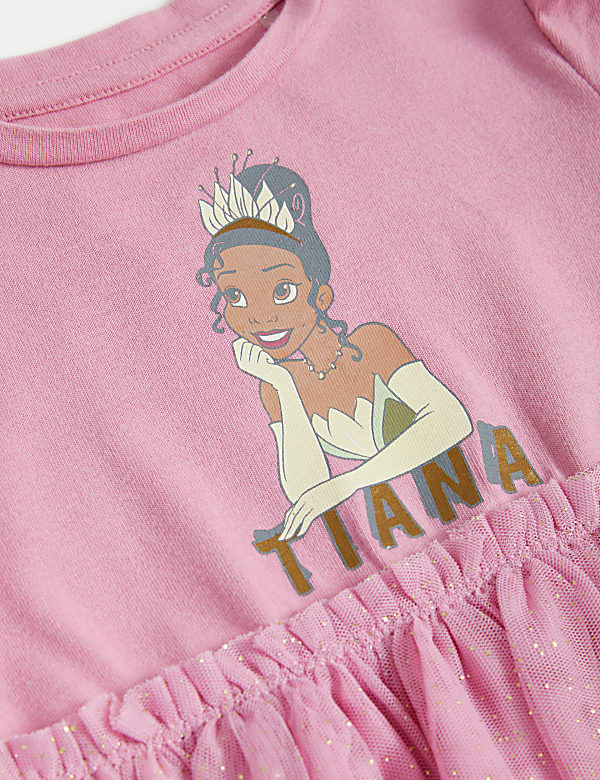 Cotton Rich Disney Princess™ Dress (2-8 Yrs)