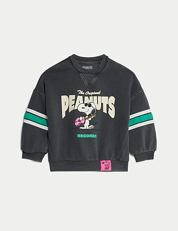 Cotton Rich Snoopy&trade; Sweatshirt (2-8 Yrs) - IS