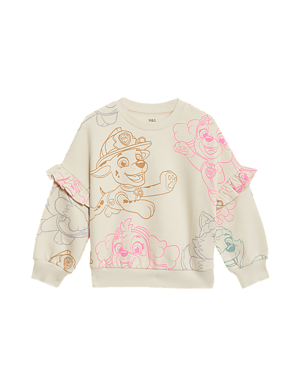 Cotton Rich PAW Patrol™ Sweatshirt (2-8 Yrs)