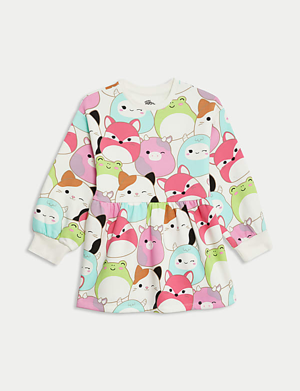 Mikinov&eacute; &scaron;aty s vysok&yacute;m pod&iacute;lem bavlny s motivem Squishmallows&trade; (5-10 let) - CZ