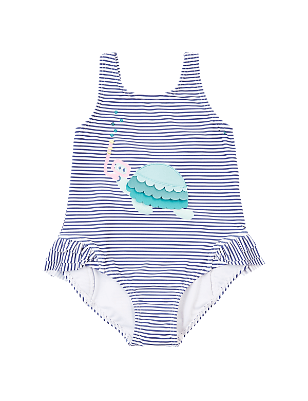 3D Turtle Swimsuit (2-7 Yrs)