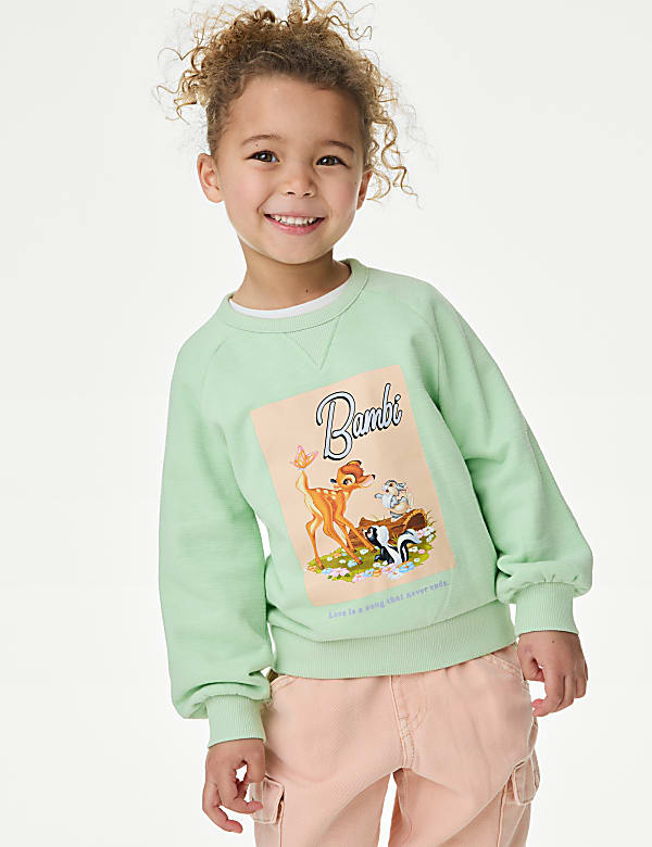 Sweat-shirt en coton à motif Bambi™ (du 12&nbsp;mois au 8&nbsp;ans) - CA