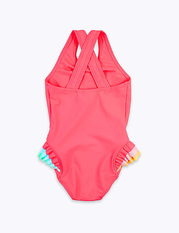 Mermicorns are Real' Slogan Swimsuit (2-7 Yrs)