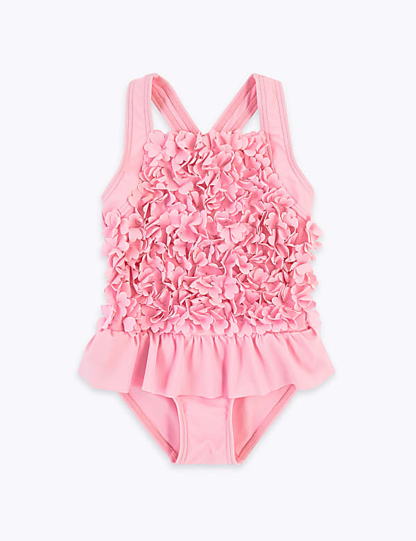 Floral Frill Swimsuit (2-7 Yrs)