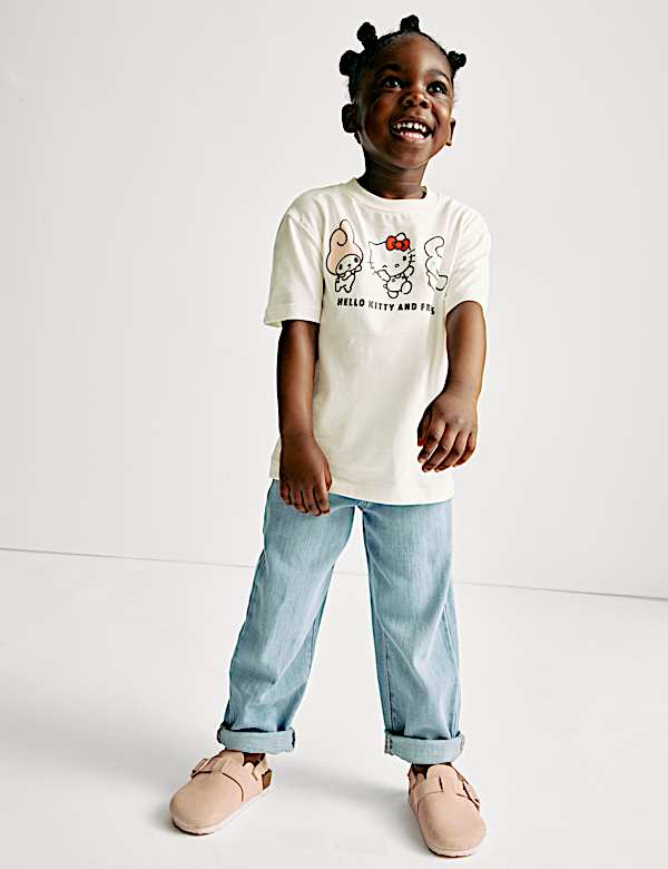 Pure Cotton Hello Kitty and Friends&trade; T-Shirt (2-8 Yrs) - BG