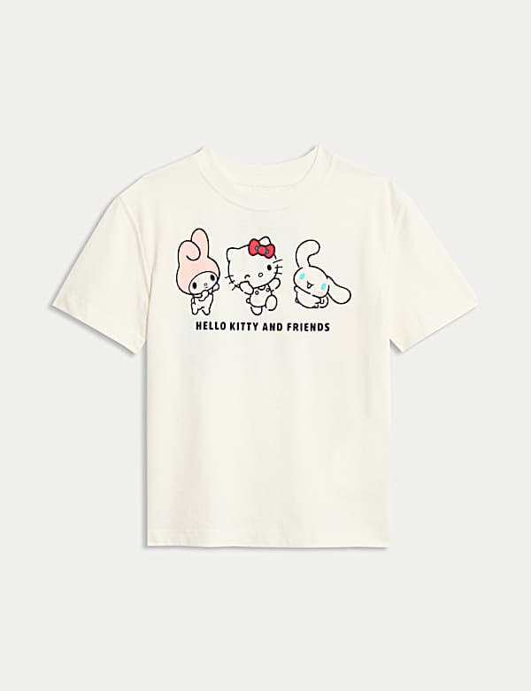 Pure Cotton Hello Kitty and Friends&trade; T-Shirt (2-8 Yrs) - BG