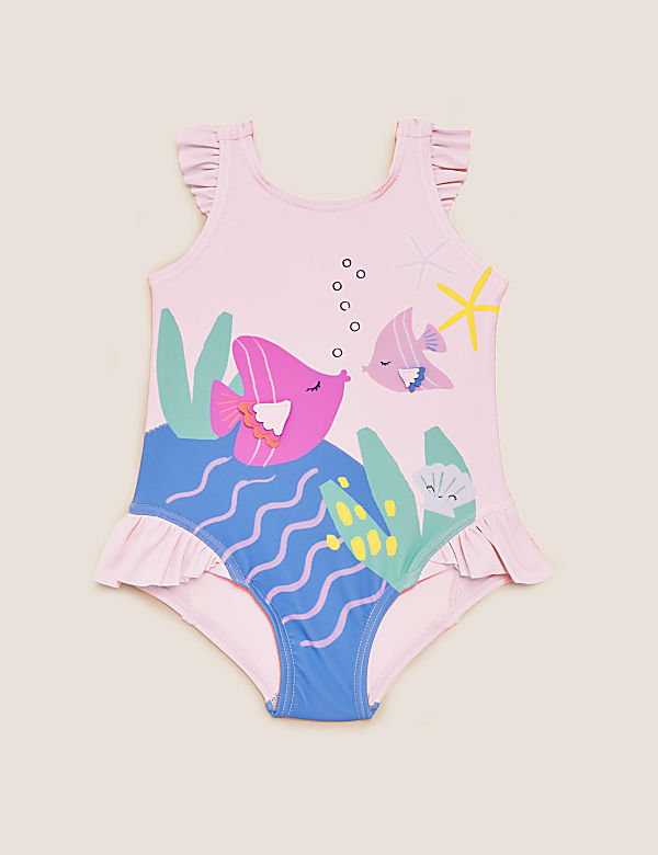 Kissing Fish Swimsuit (2-7 Yrs)