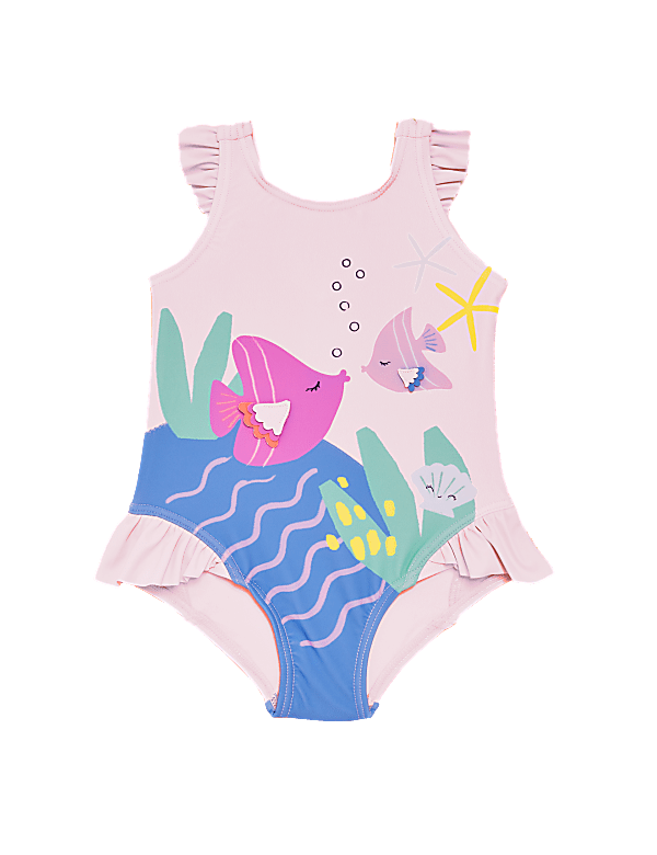 Kissing Fish Swimsuit (2-7 Yrs)