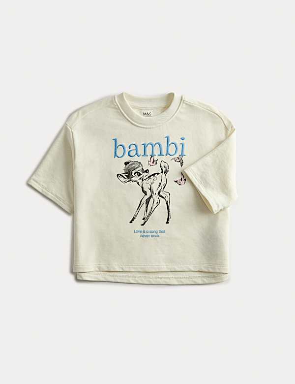 Cotton Rich Bambi™ T-Shirt (2-8 Yrs) - JE