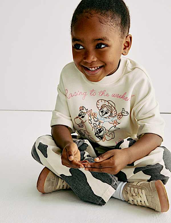 Cotton Rich Toy Story™ T-Shirt (2-8 Yrs) - UA