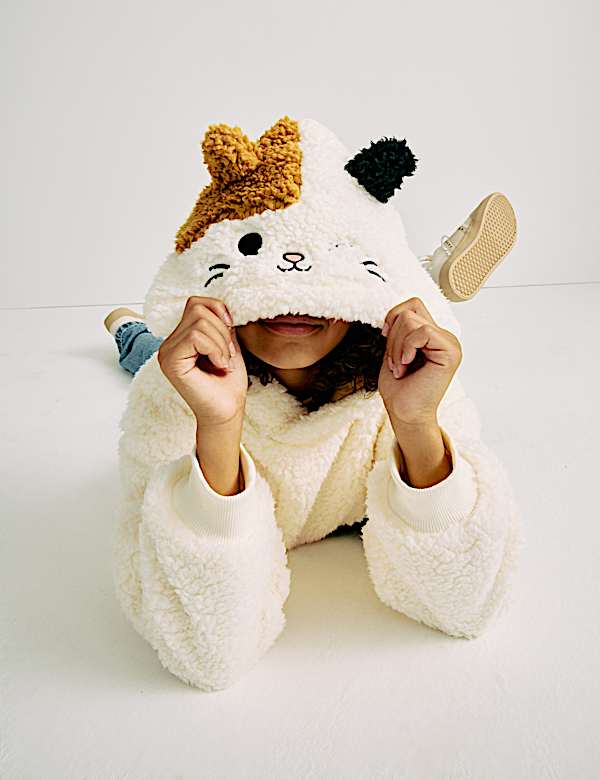 Squishmallows™ Cat Borg Hoodie (5-12 Yrs) - CZ