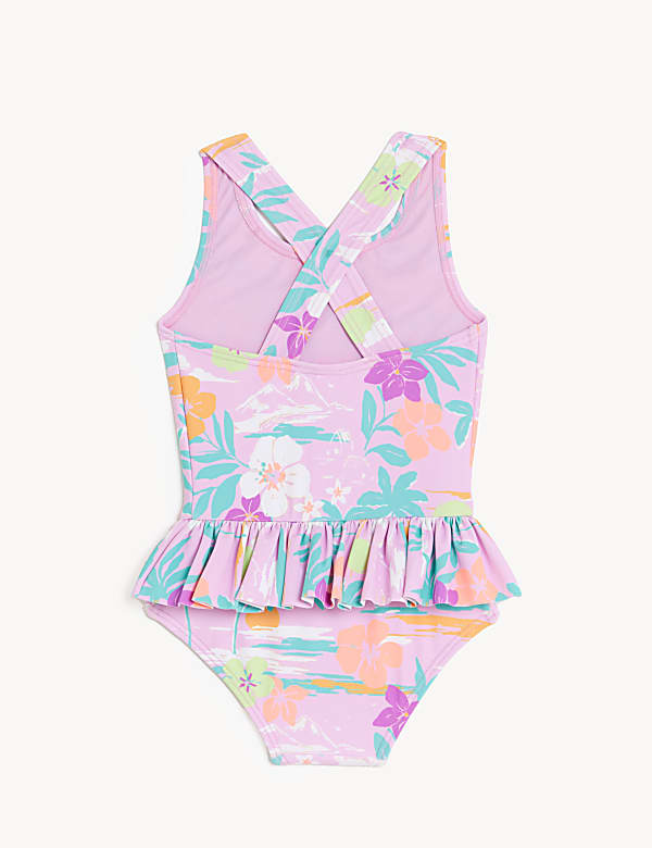 Palm Print Swimsuit
