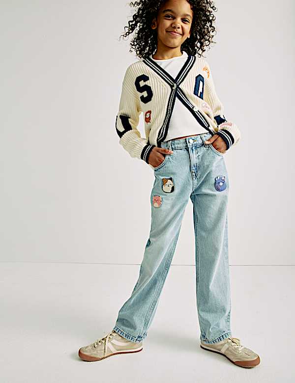 Pure Cotton Squishmallows™ Cardigan (5-12 Yrs) - HR